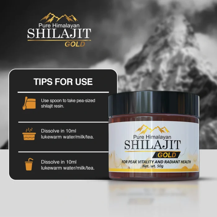 How to Use Himalayan Shilajit Gold